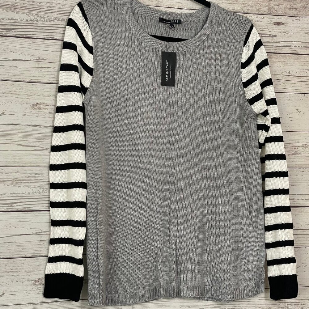 Lemon Tart Knit Sweater Size Medium NWT - Picture 2 of 5